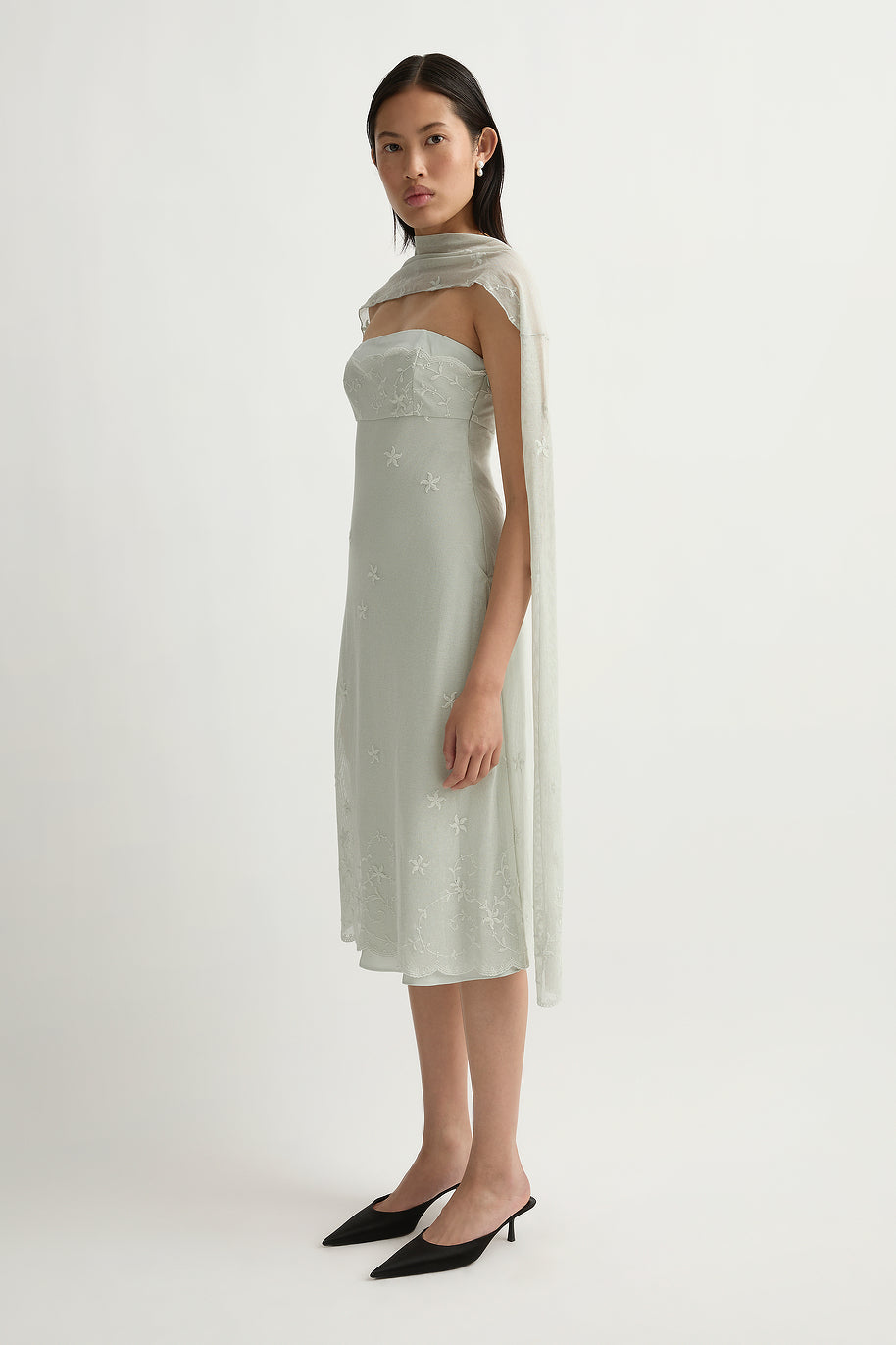 COVE STRAPLESS DRESS