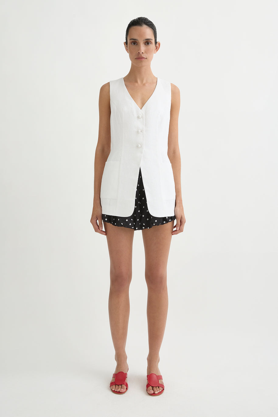LORENZO TAILORED VEST