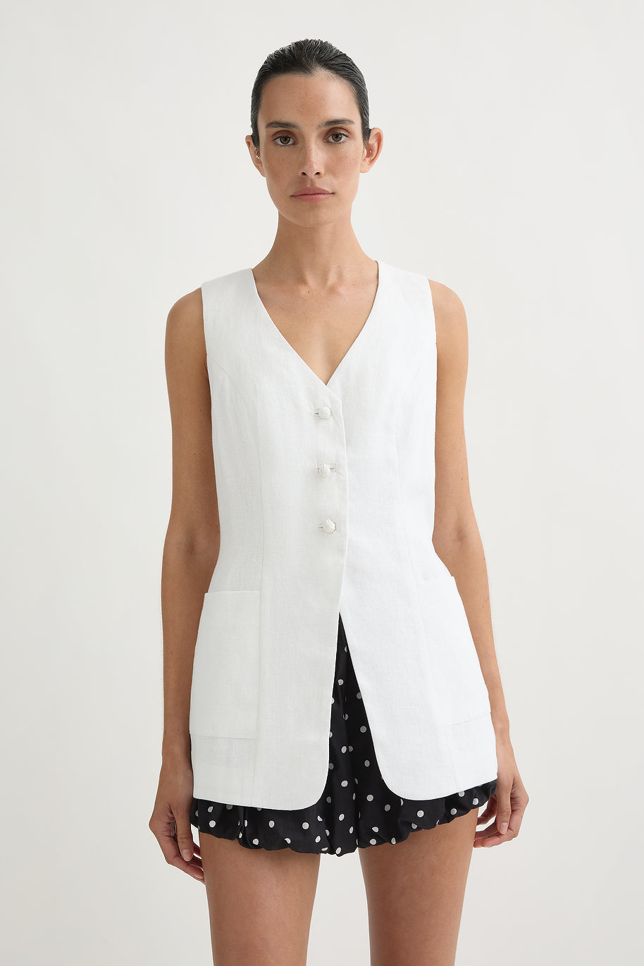 LORENZO TAILORED VEST