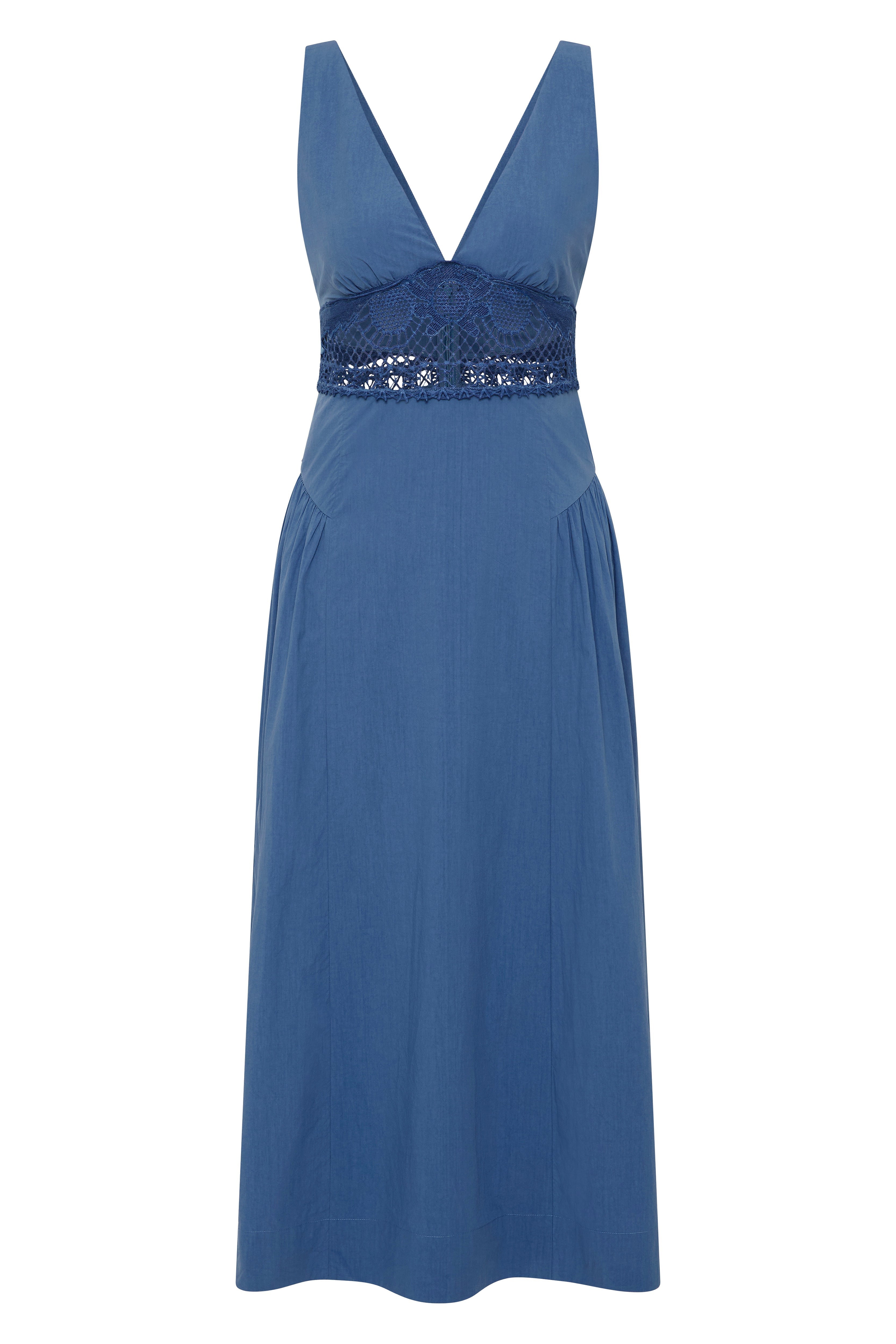 VEDA V-NECK DRESS