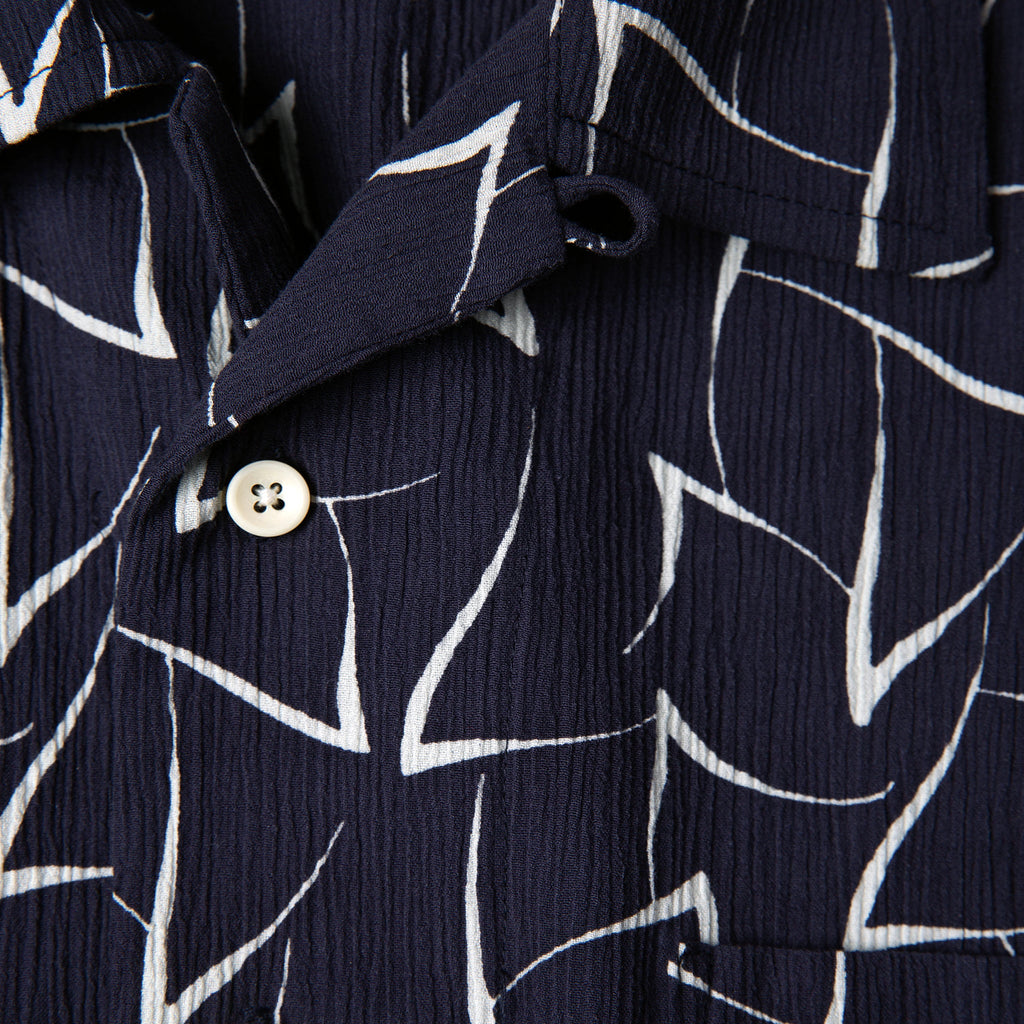 Dark Navy Seagull Short Sleeve Shirt K290375