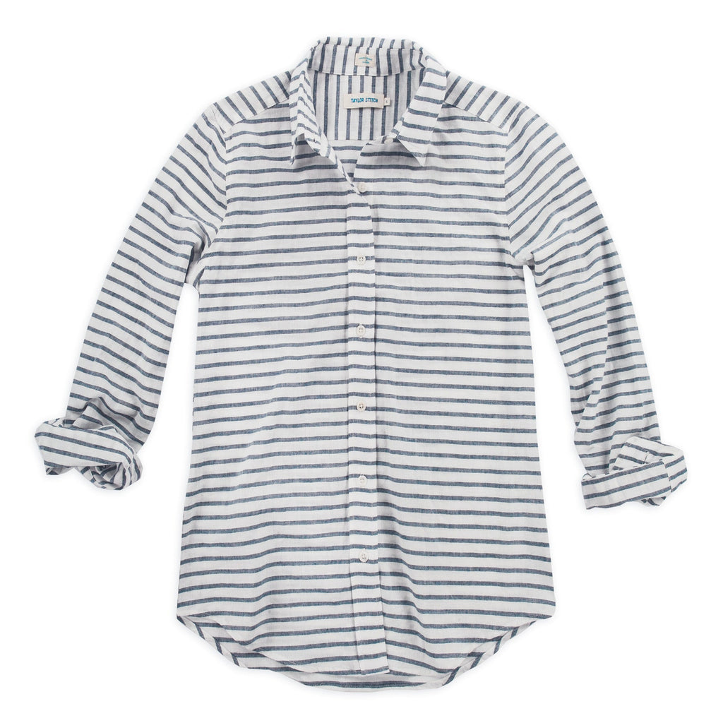 Indigo Stripe Dress K98187