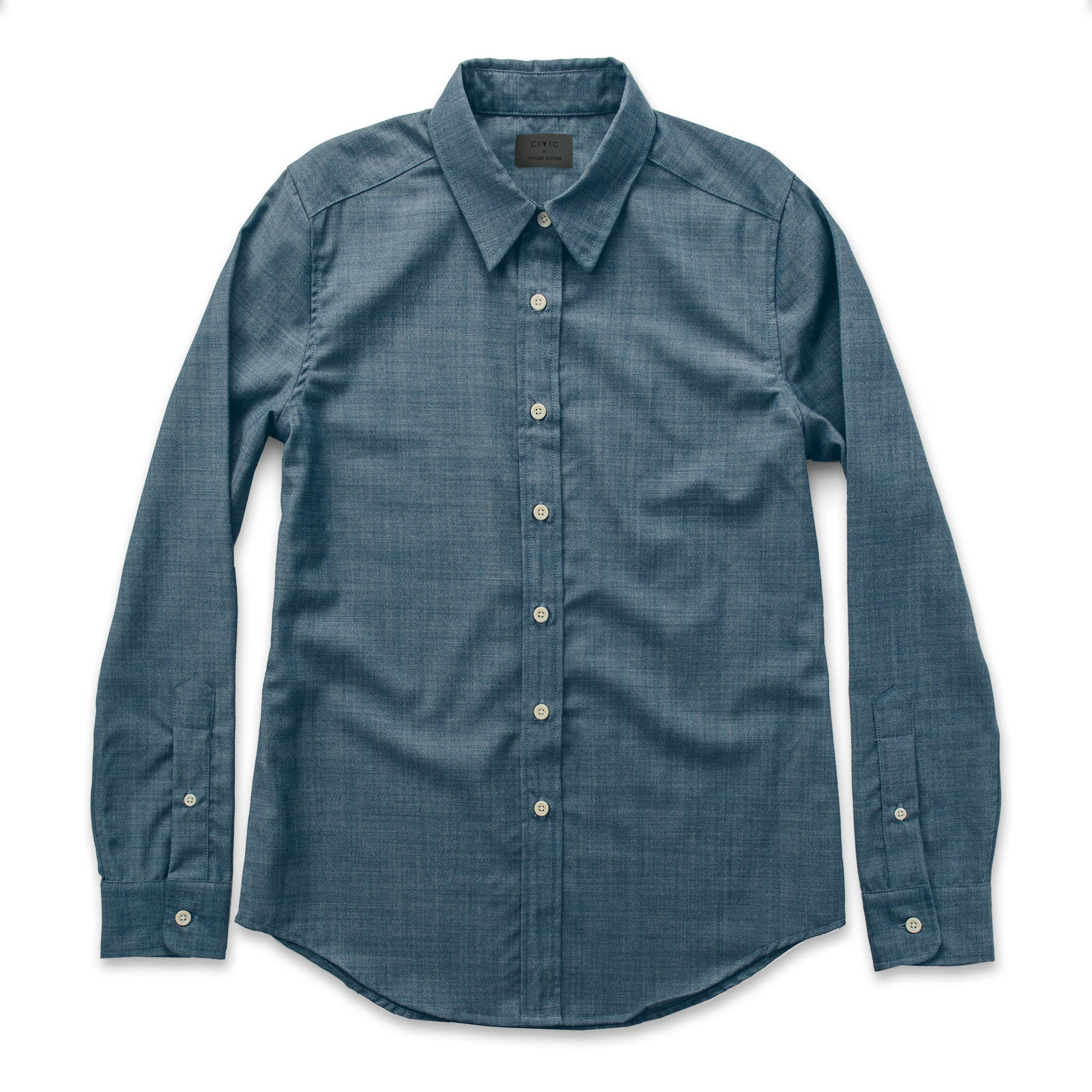 Blue Merino 4S Chambray V7769