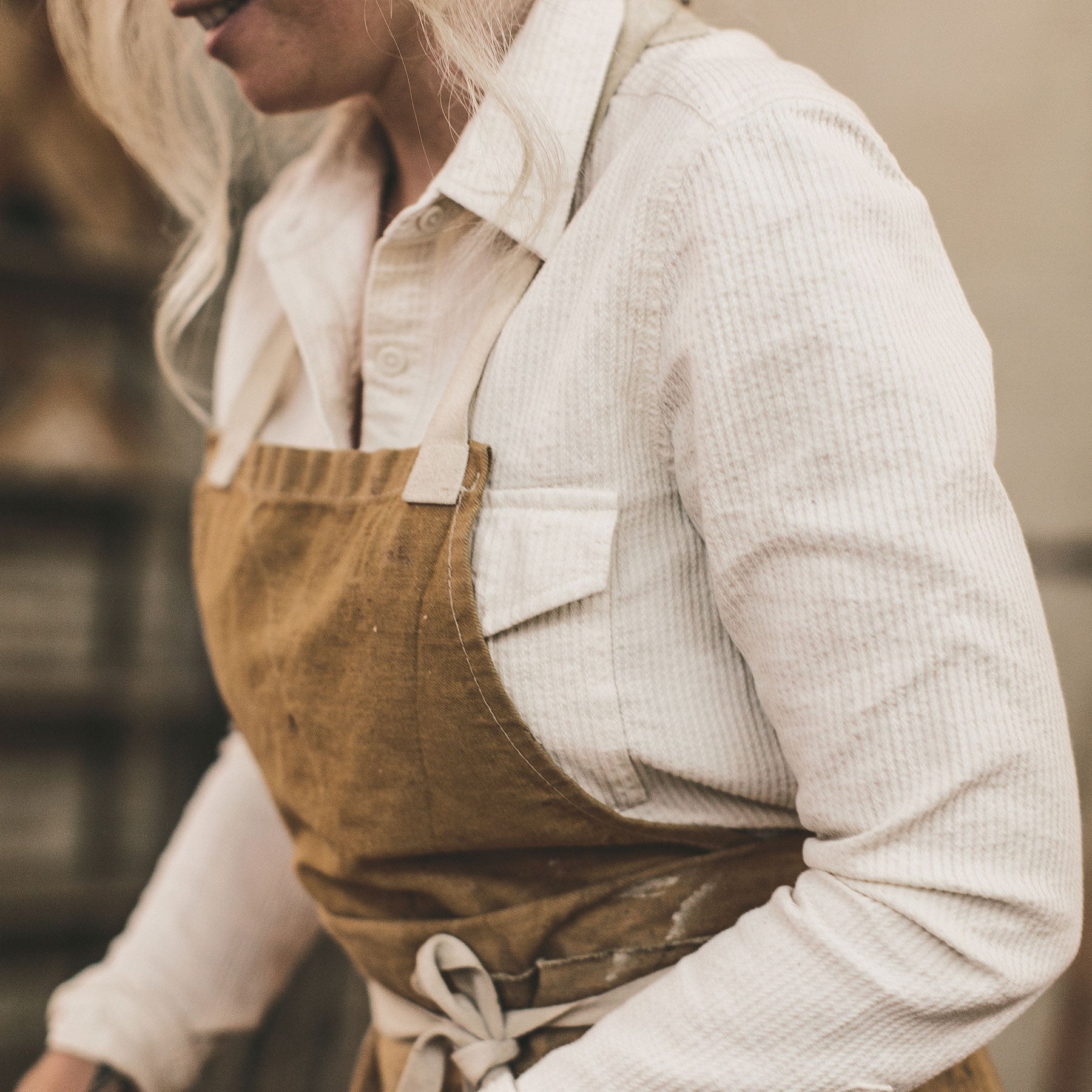 Natural Corded Denim Shirt N418771