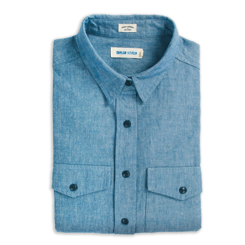 Blue Everyday Chambray Shirt L60686