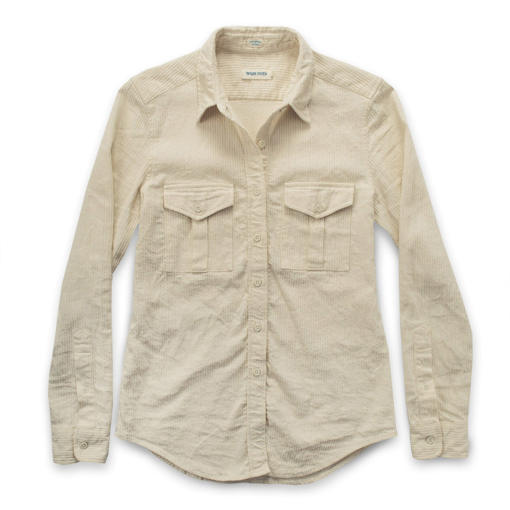 Natural Corded Denim Shirt N418771