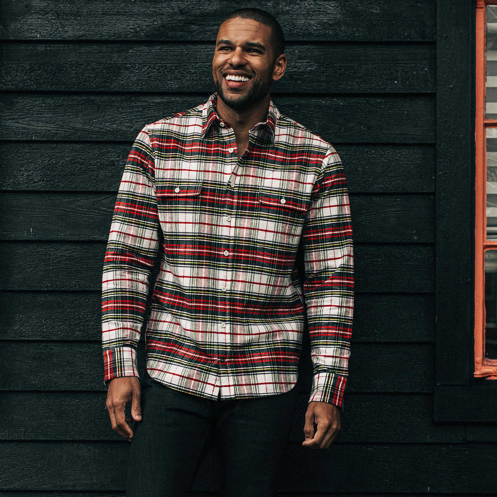 White Tartan Shirt F93259