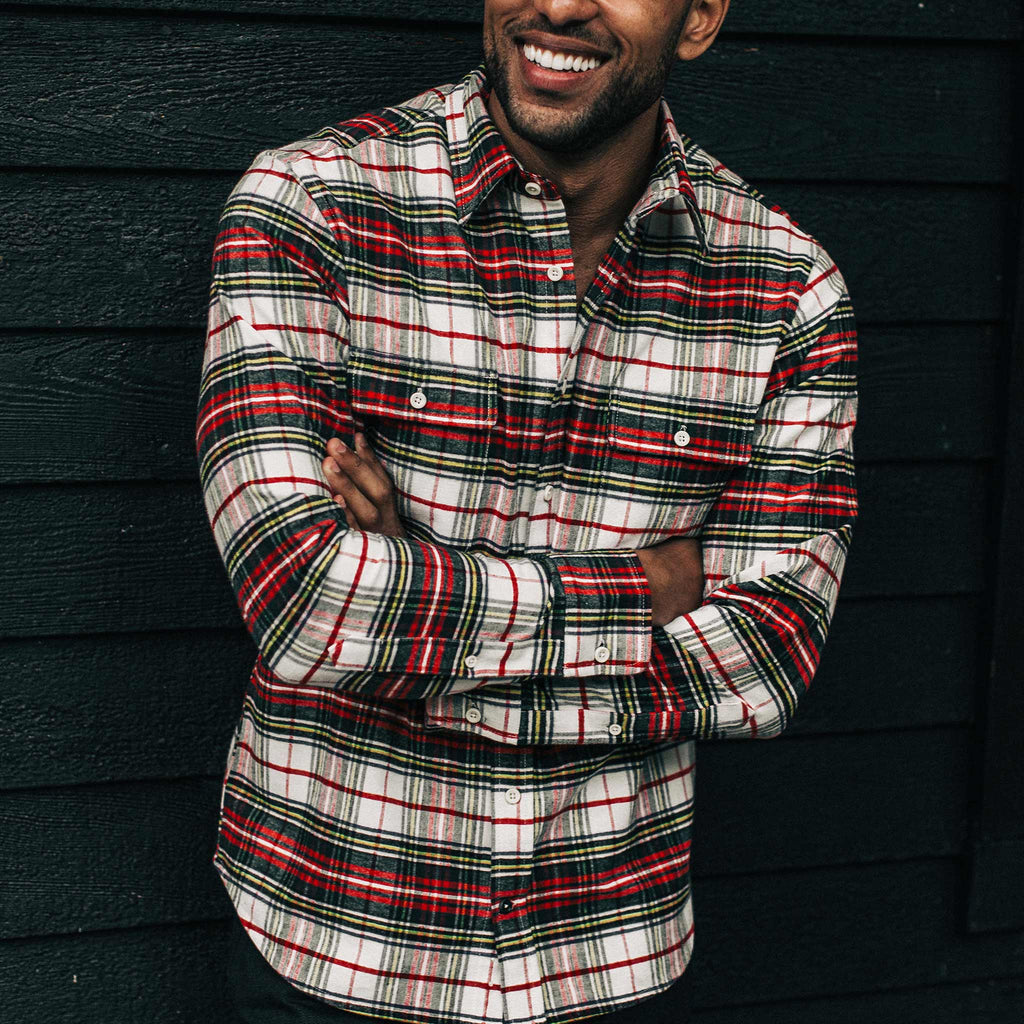 White Tartan Shirt F93259