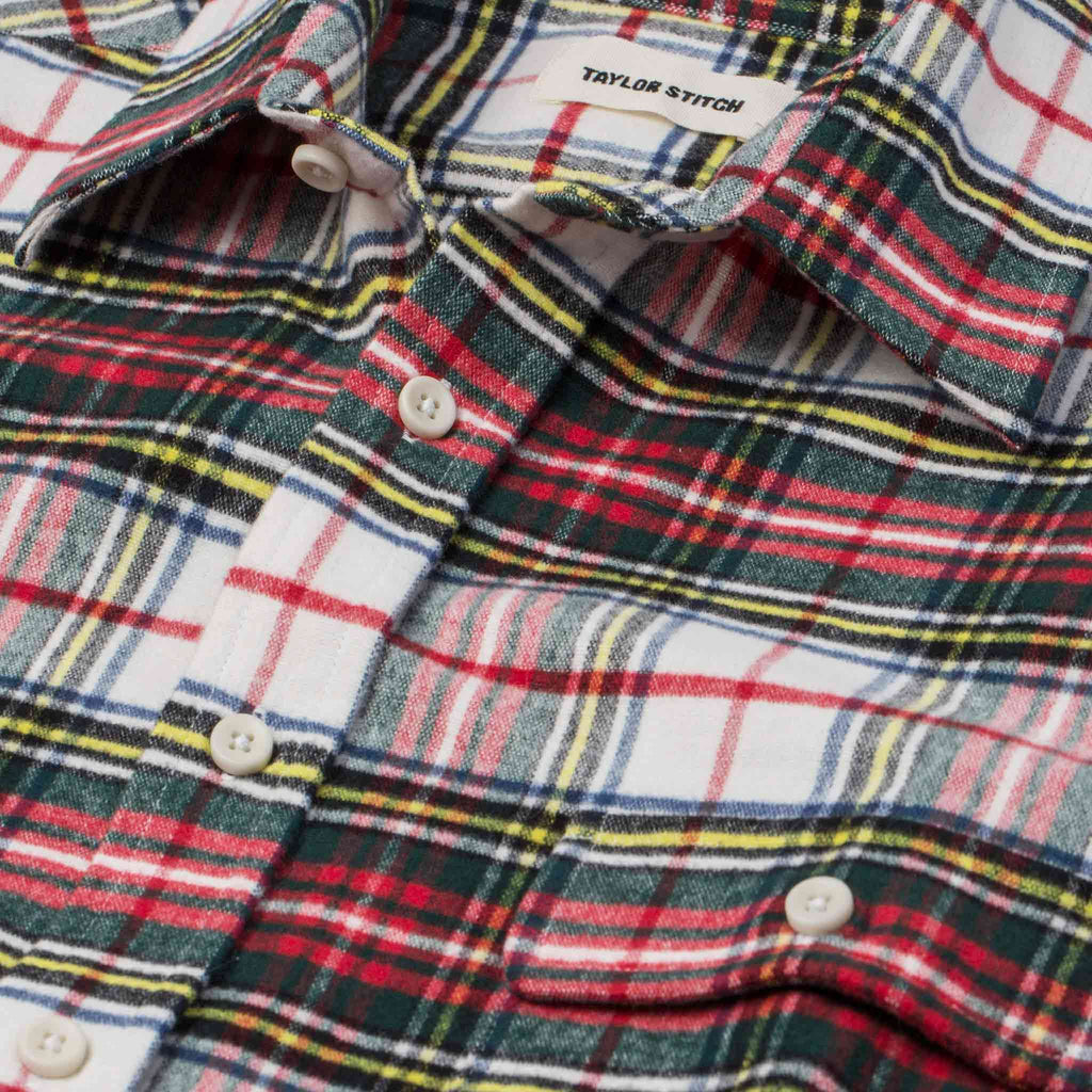 White Tartan Shirt F93259