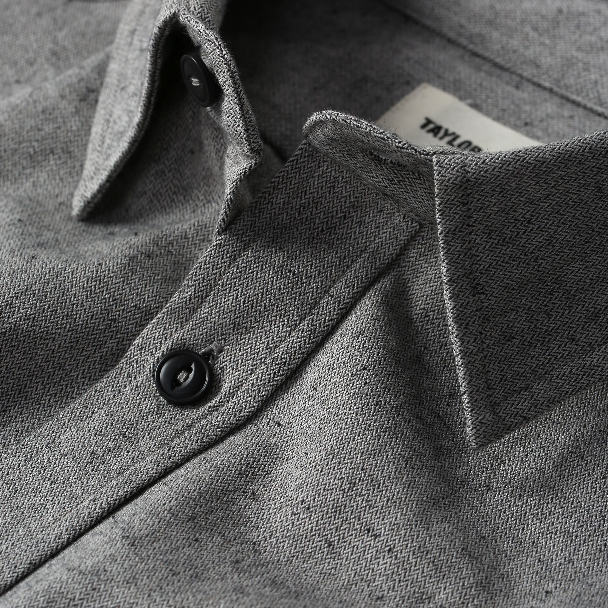 The California in Charcoal Herringbone