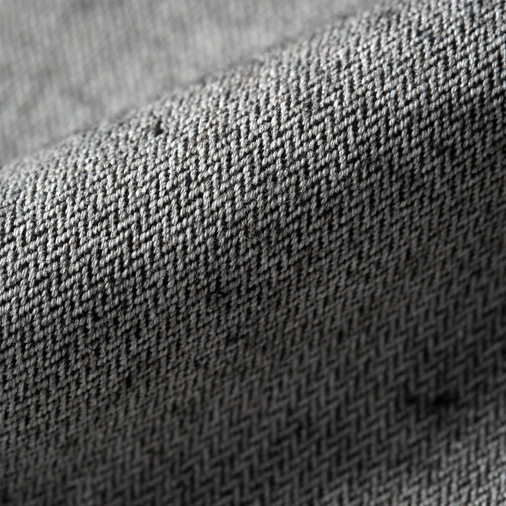 The California in Charcoal Herringbone