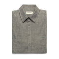 Olive Hemp Chambray Shirt Y9001