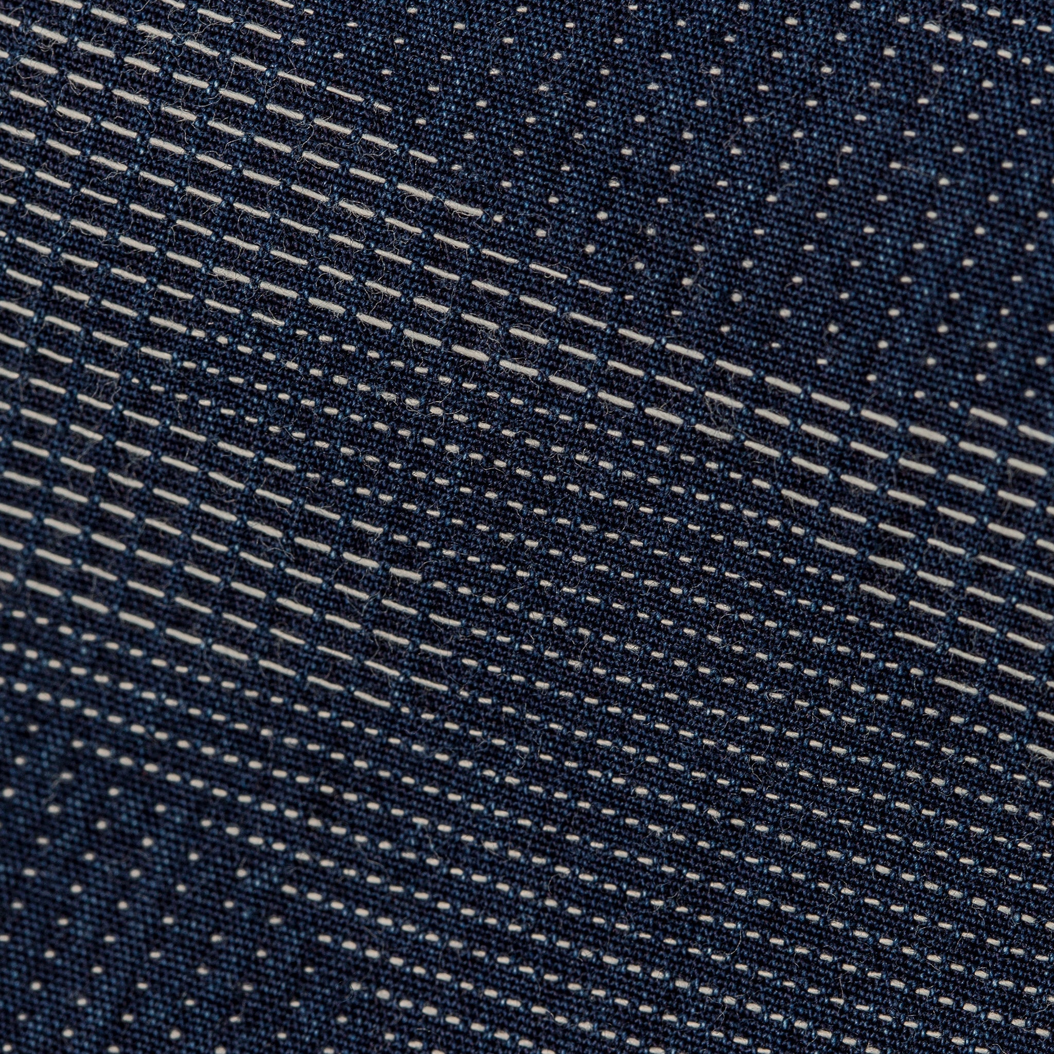 The Short Sleeve Jack in Indigo Jacquard Camo