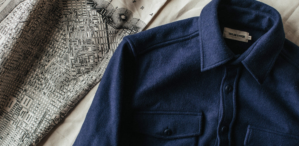 Navy Shirt Jacket M360