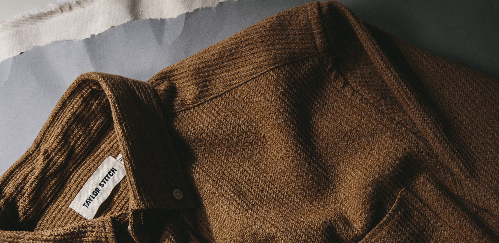 Jacket in Cone Mills Corded Tobacco K921
