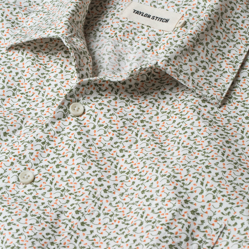 The Short Sleeve Hawthorne in California Poppy