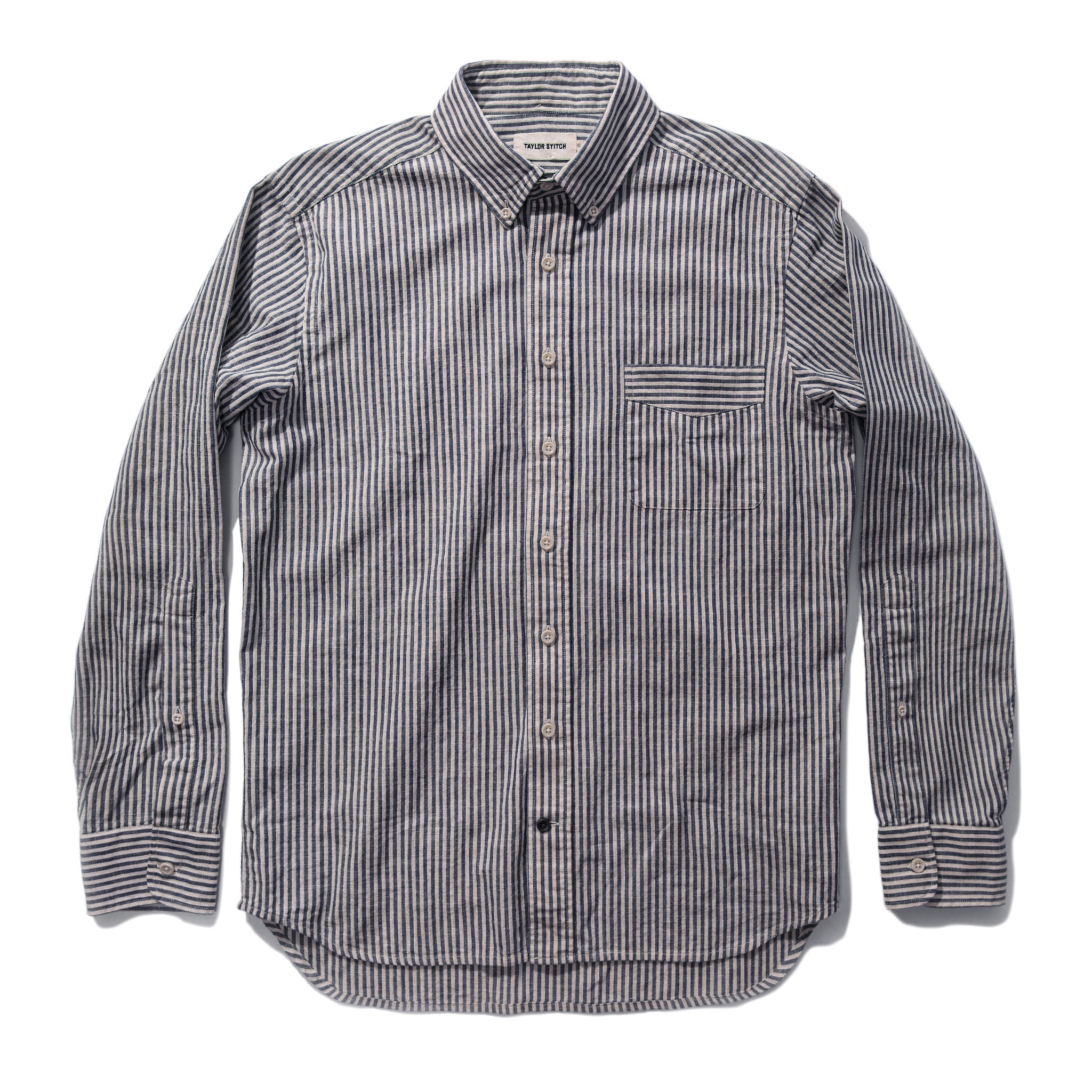 Natural Striped Chambray Jack Q134287