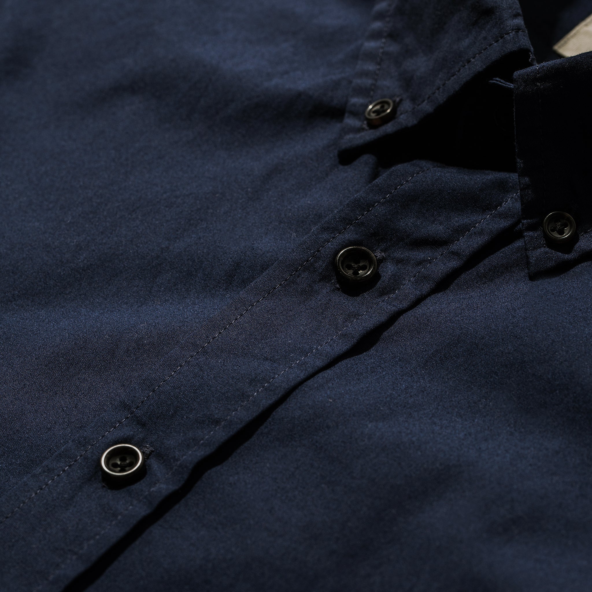 Jacket in Washed Navy Poplin H899