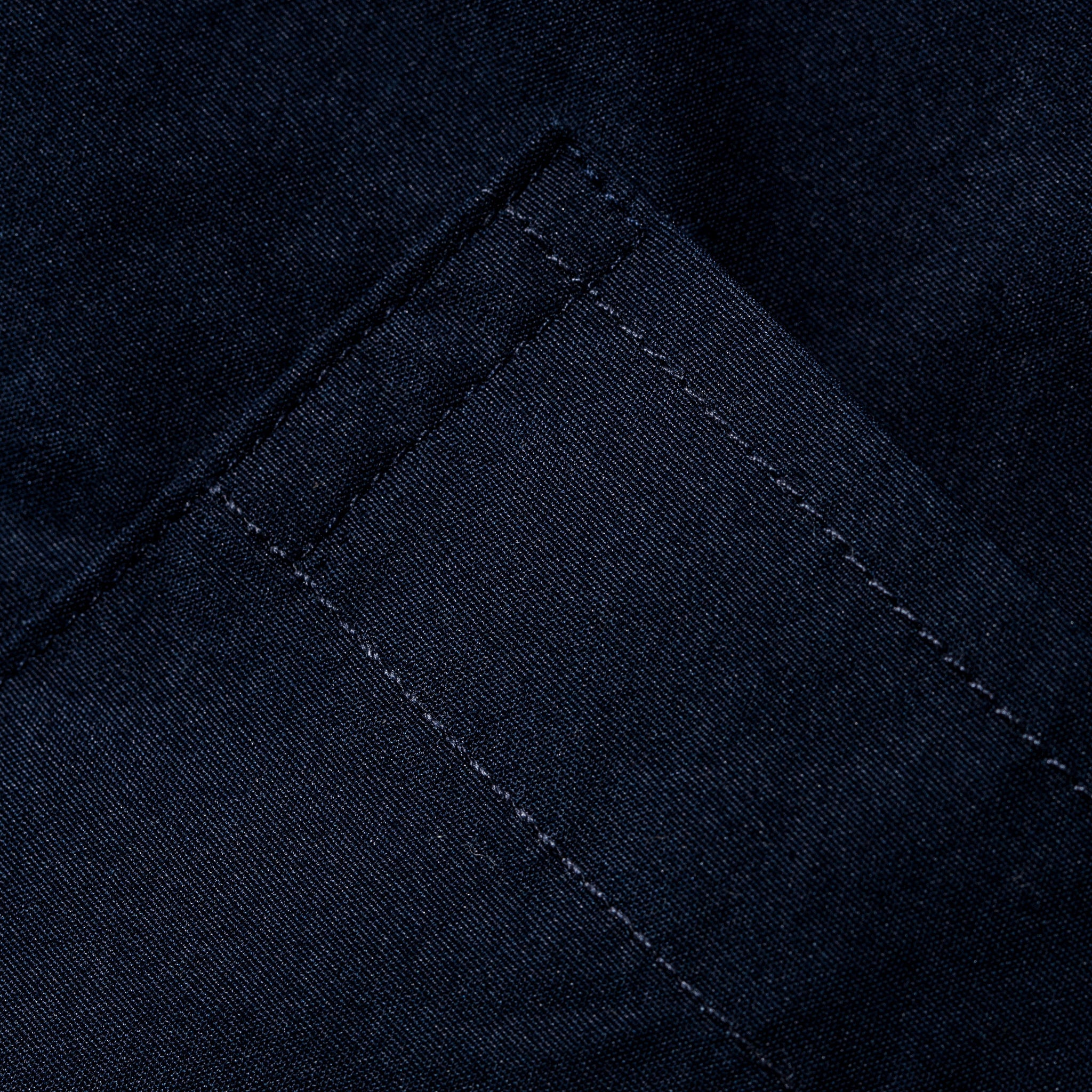 Jacket in Washed Navy Poplin H899