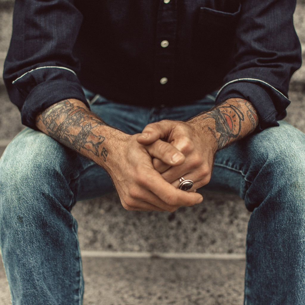 Jack in Washed Indigo Twill J514