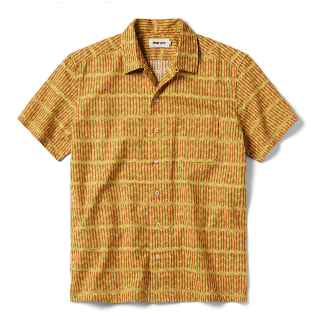 Gold Wave Short Sleeve Shirt V109623