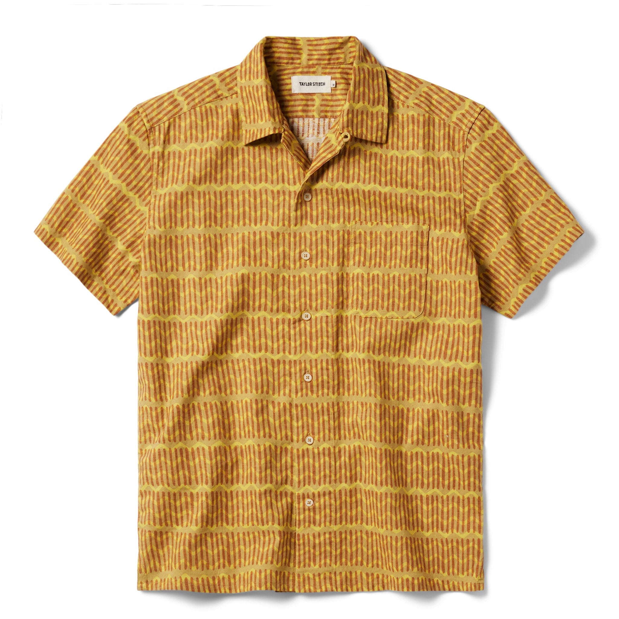 Gold Wave Short Sleeve Shirt V109623