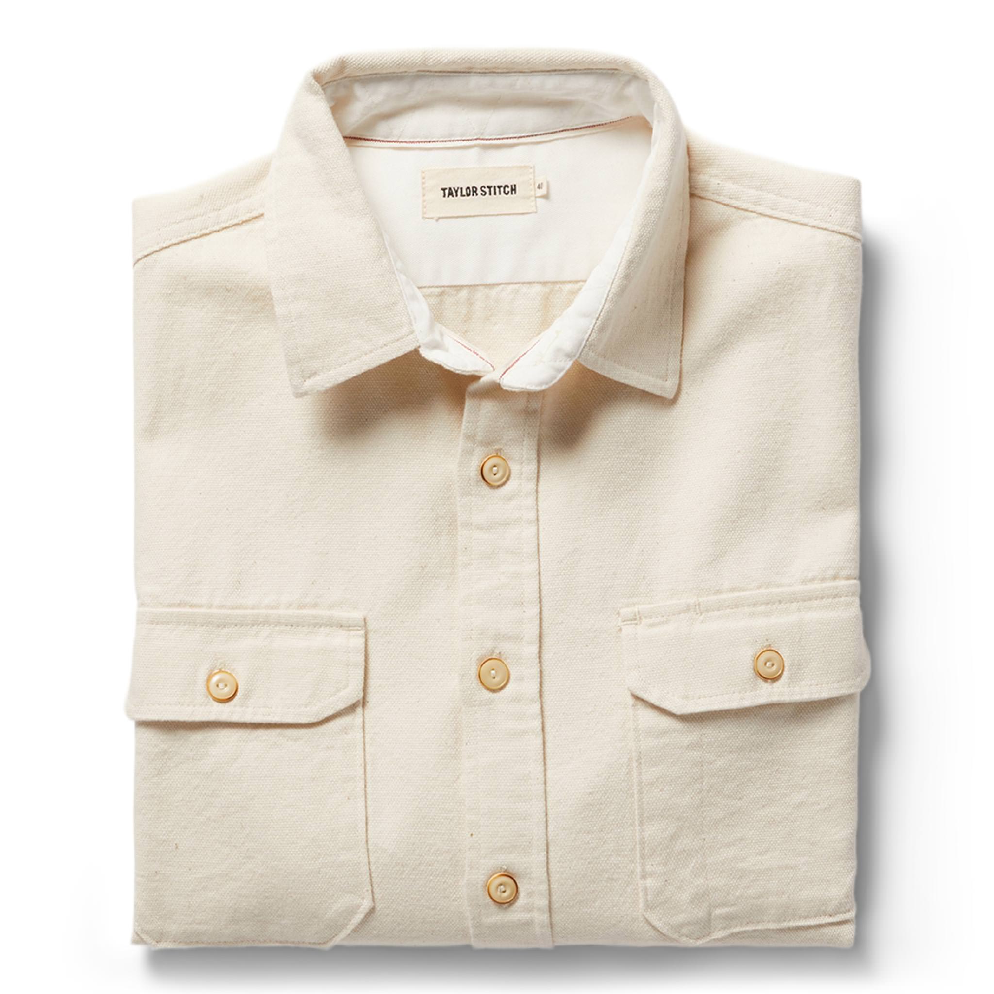 Natural Selvage Division Shirt B141