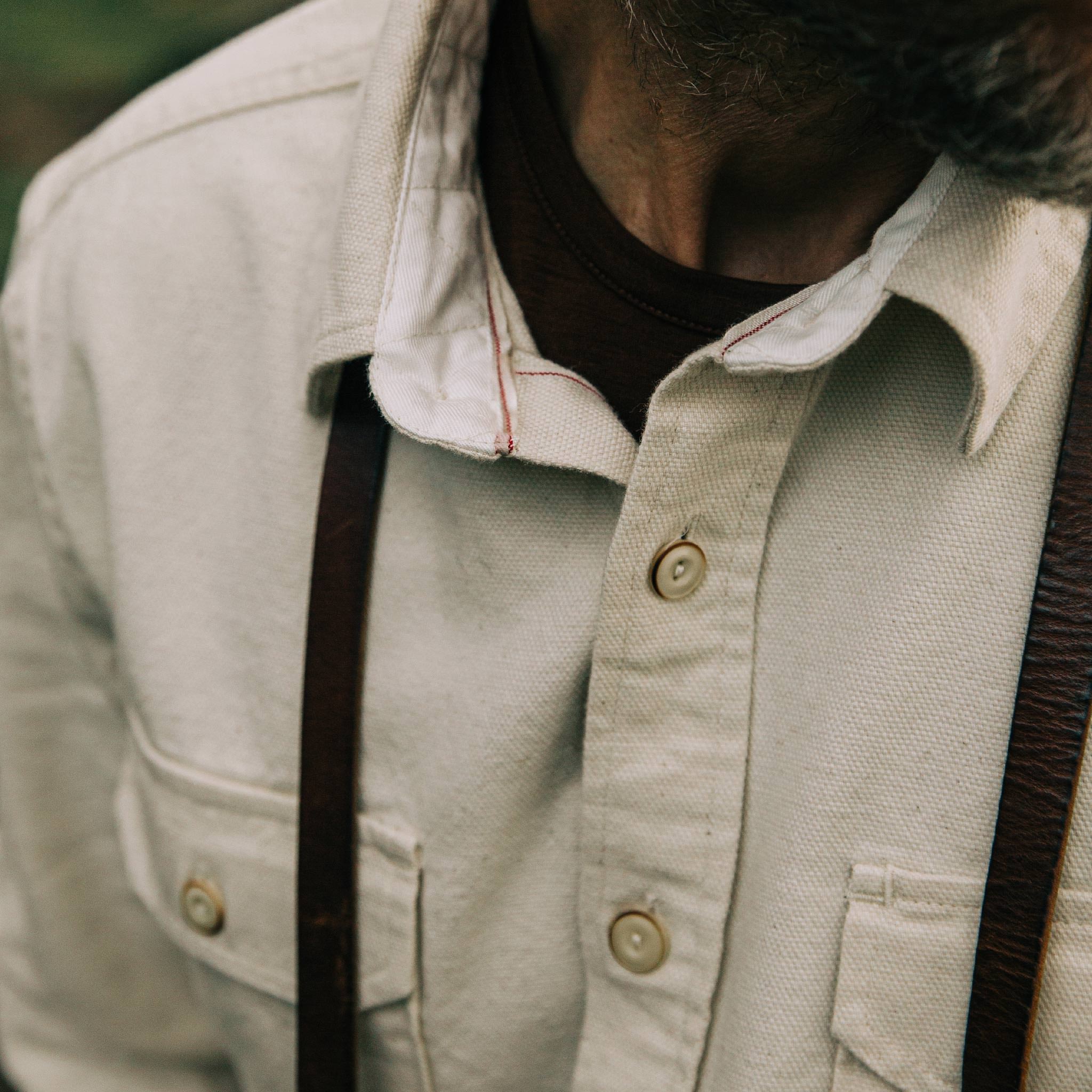 Natural Selvage Division Shirt B141