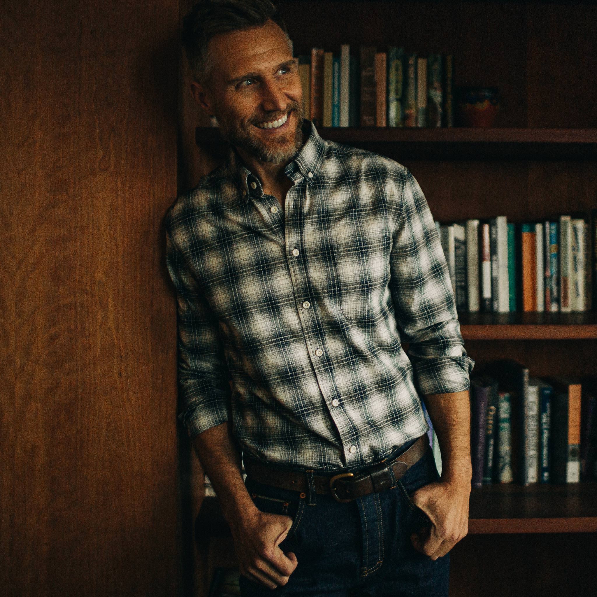 The Jack in Navy Plaid