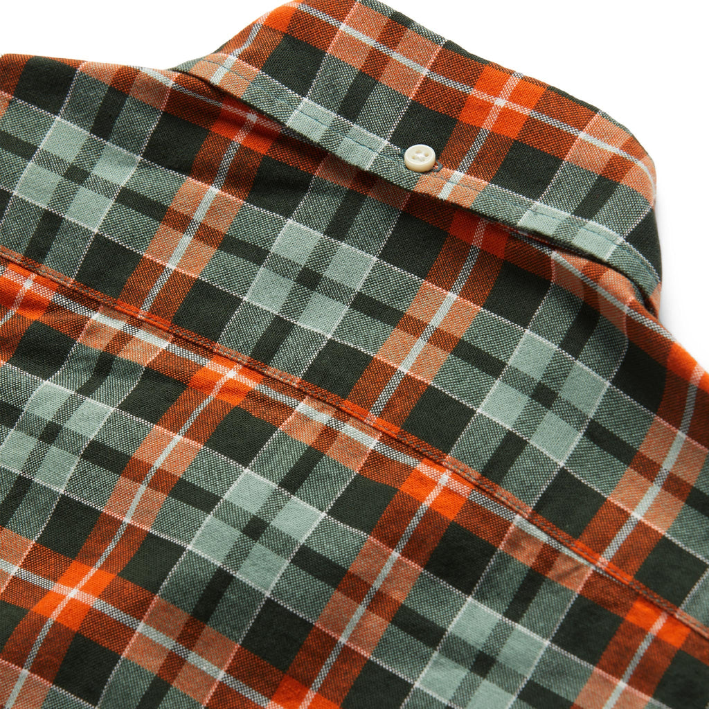 Rust Plaid Oxford Shirt U48219