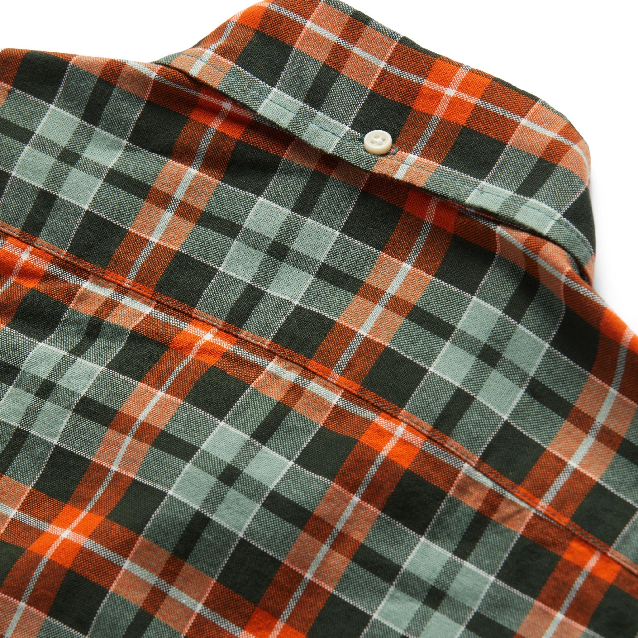 Rust Plaid Oxford Shirt U48219