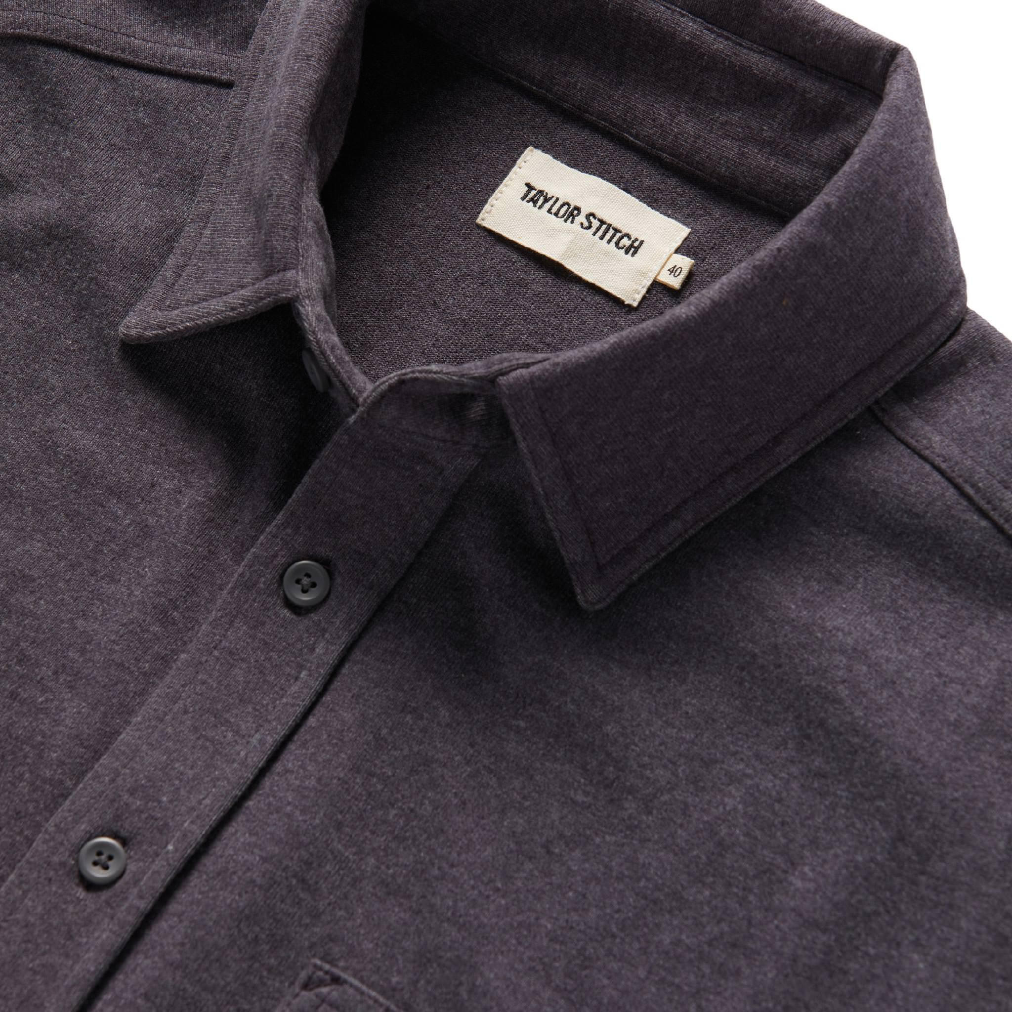 Heavy Bag Utility Shirt in Dark Charcoal Y382853