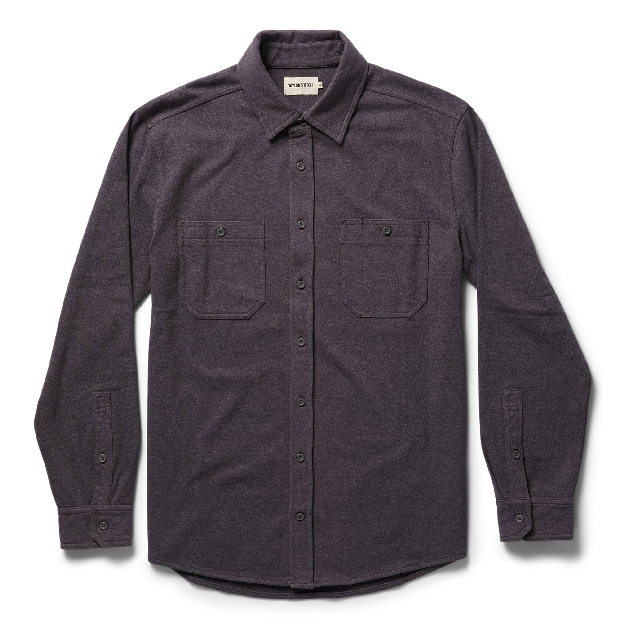 Heavy Bag Utility Shirt in Dark Charcoal Y382853