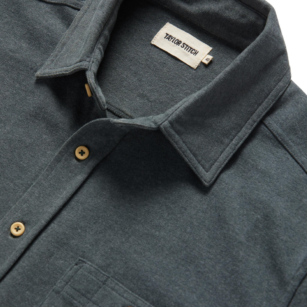 Heavy Bag Utility Shirt in Dark Slate T589920