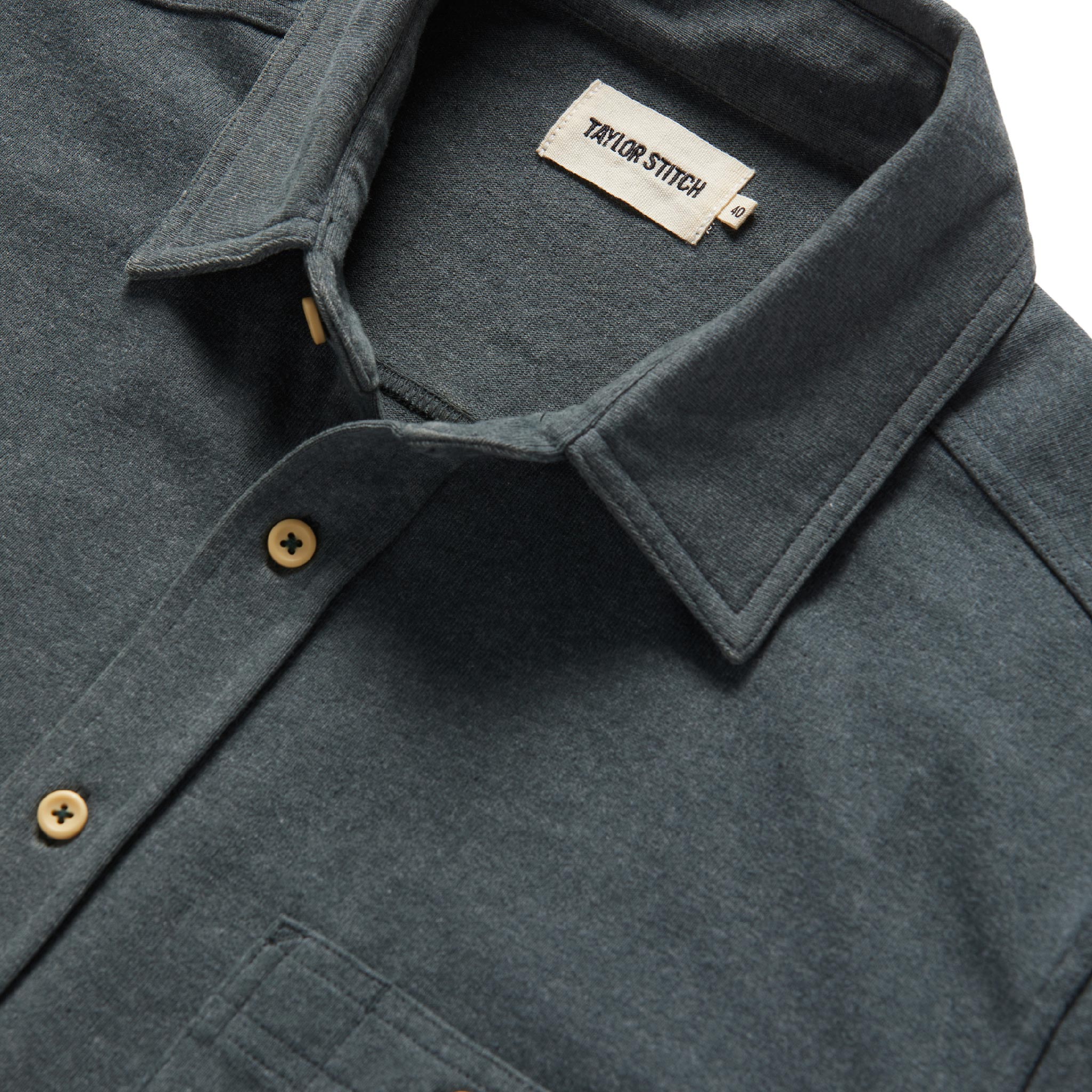 Heavy Bag Utility Shirt in Dark Slate T589920