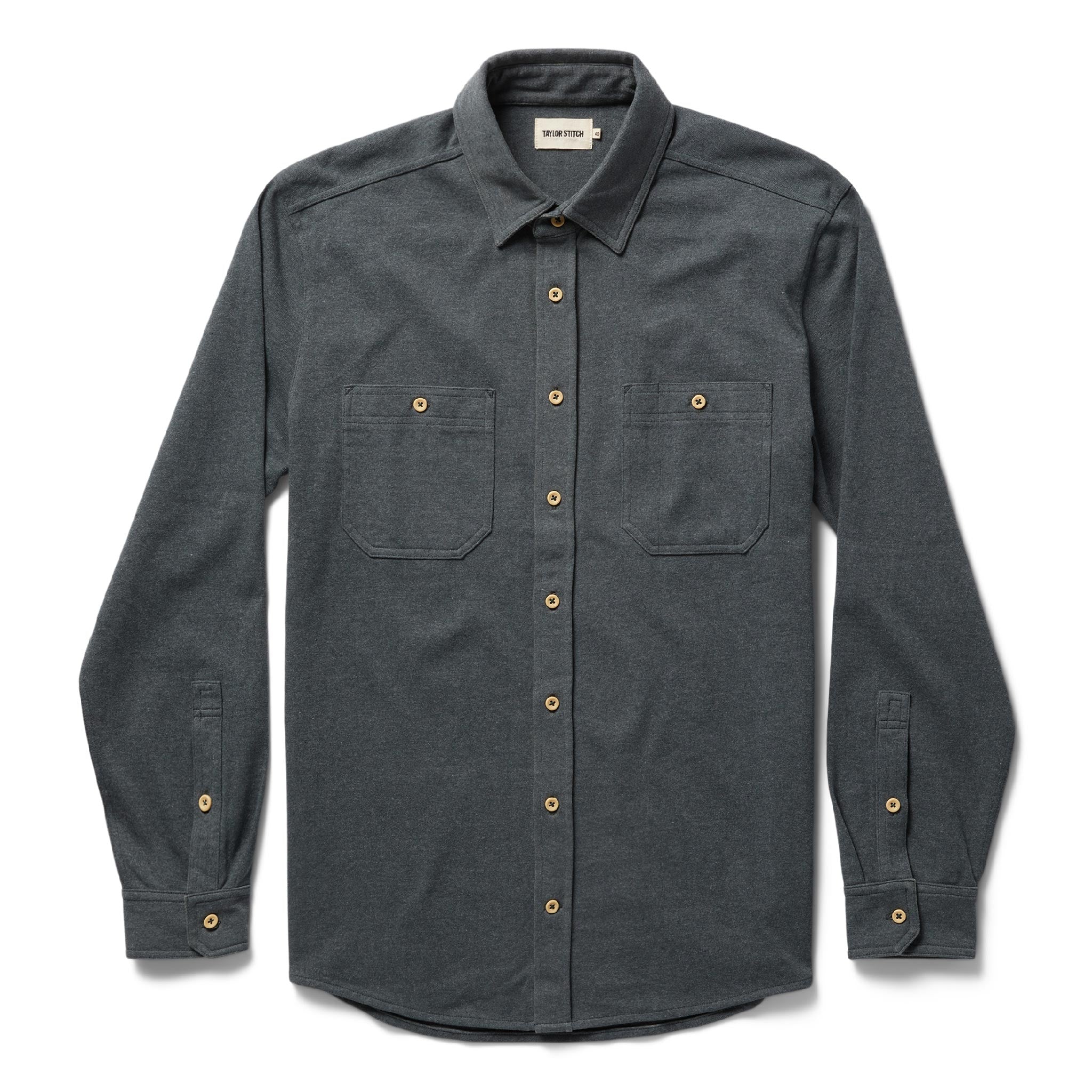 Heavy Bag Utility Shirt in Dark Slate T589920