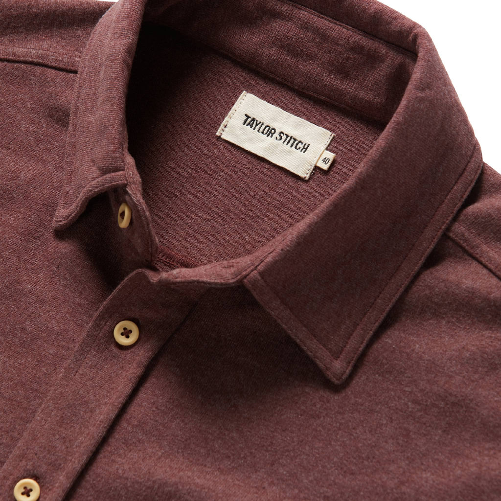 Heavy Bag Utility Shirt in Russet V2698