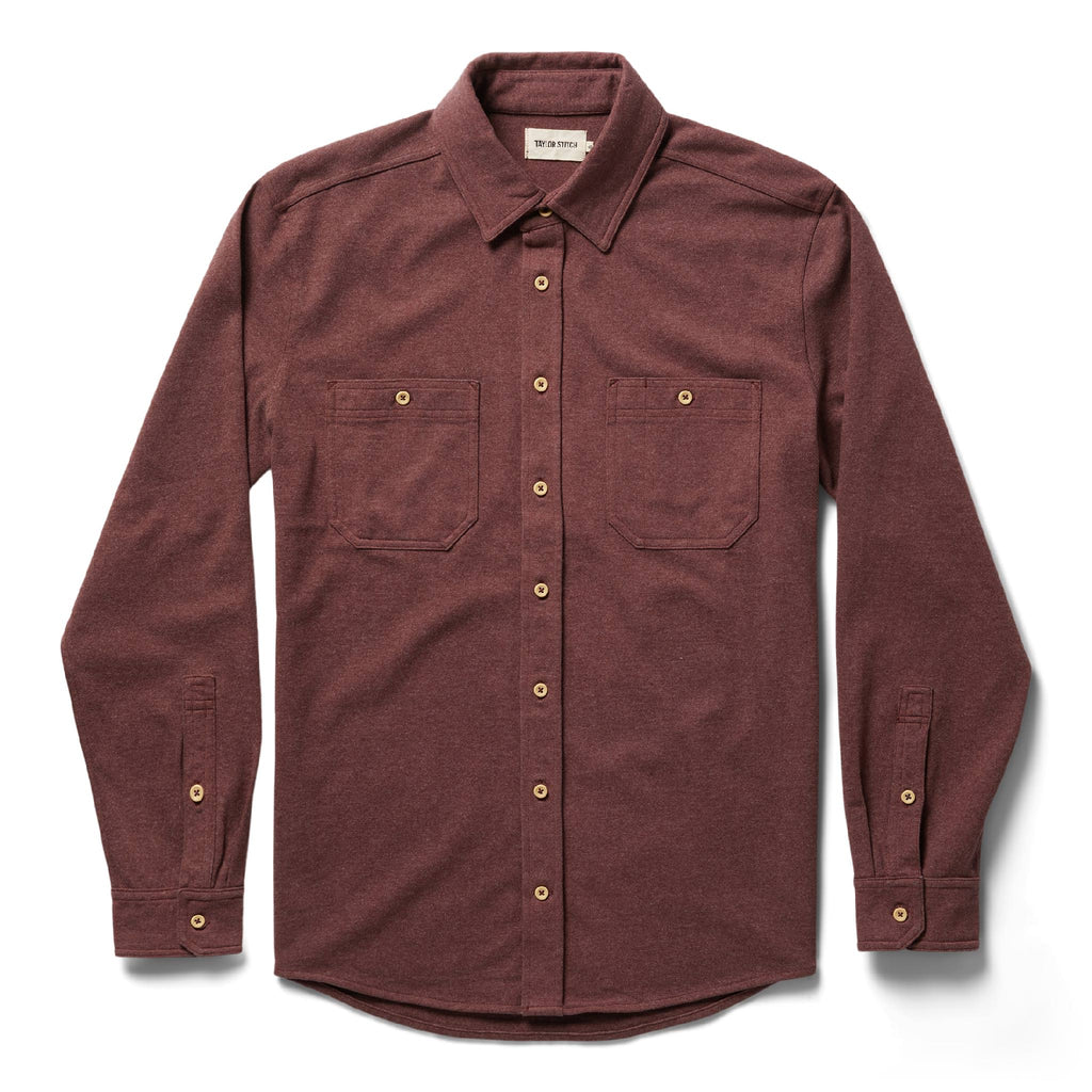 Heavy Bag Utility Shirt in Russet V2698