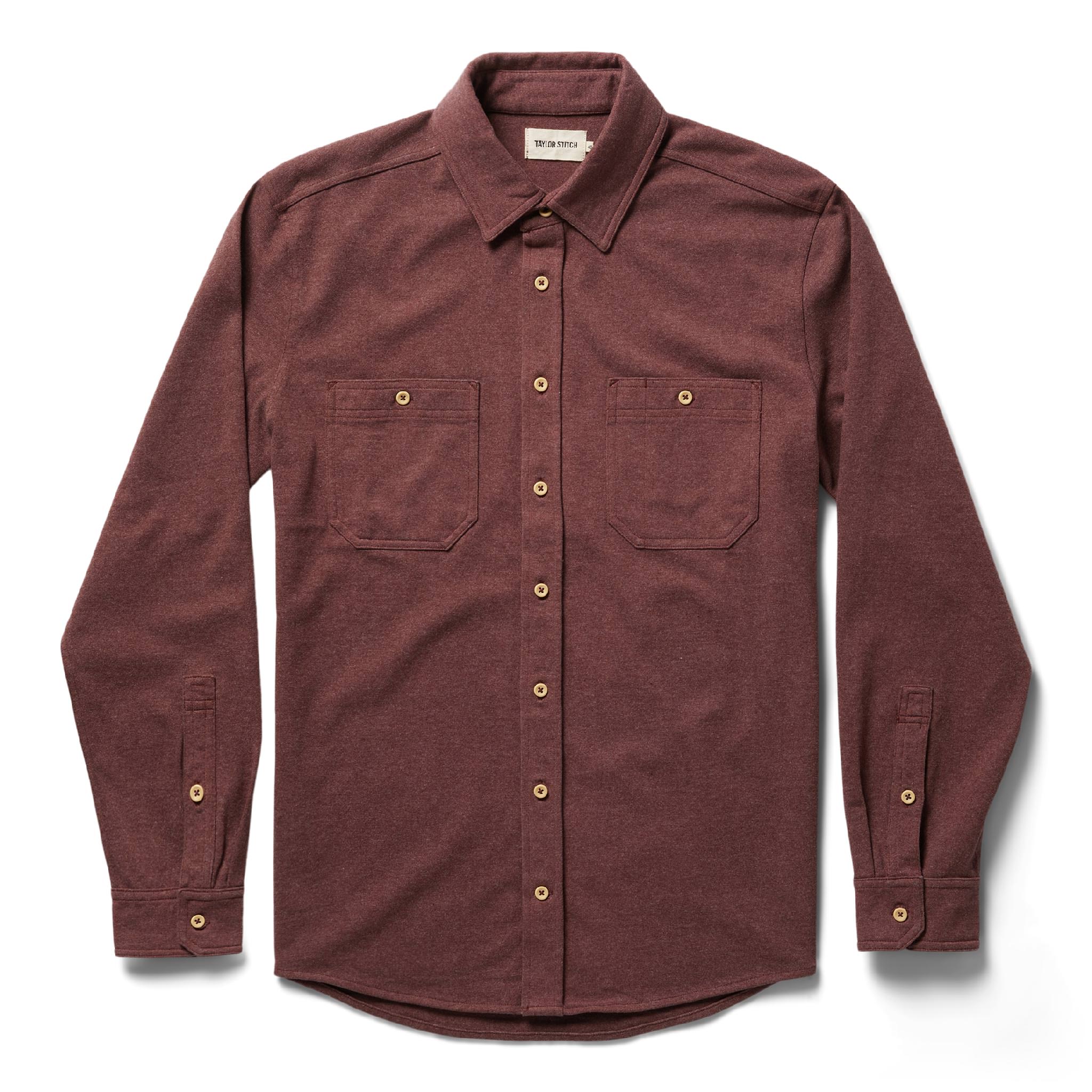 Heavy Bag Utility Shirt in Russet V2698