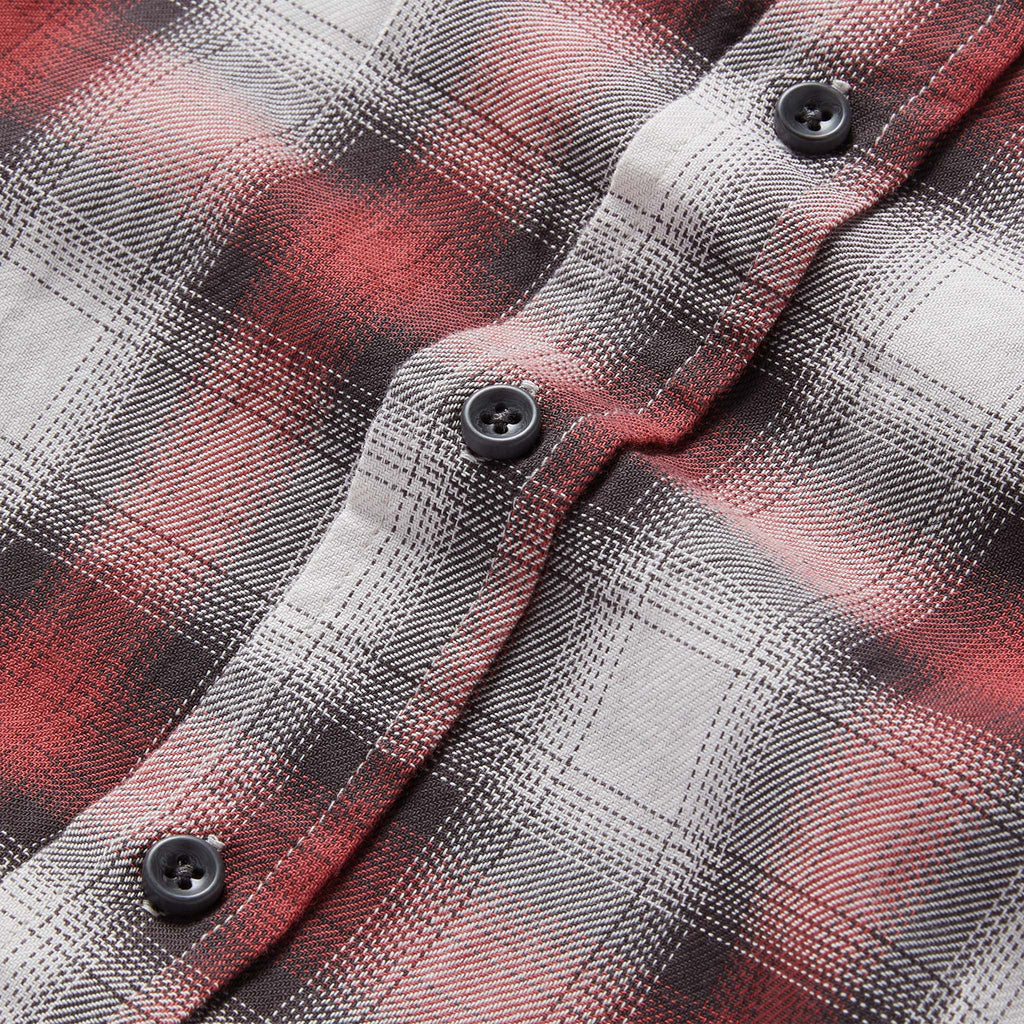 Brick Plaid Ombre Twill Shirt V730