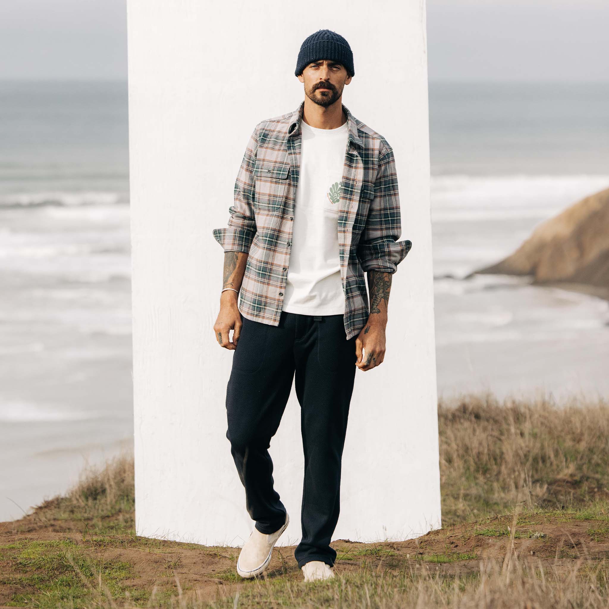 Coastline Plaid Shirt B5249