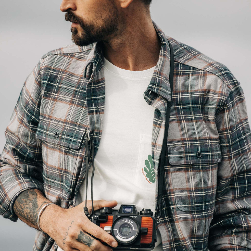 Coastline Plaid Shirt B5249