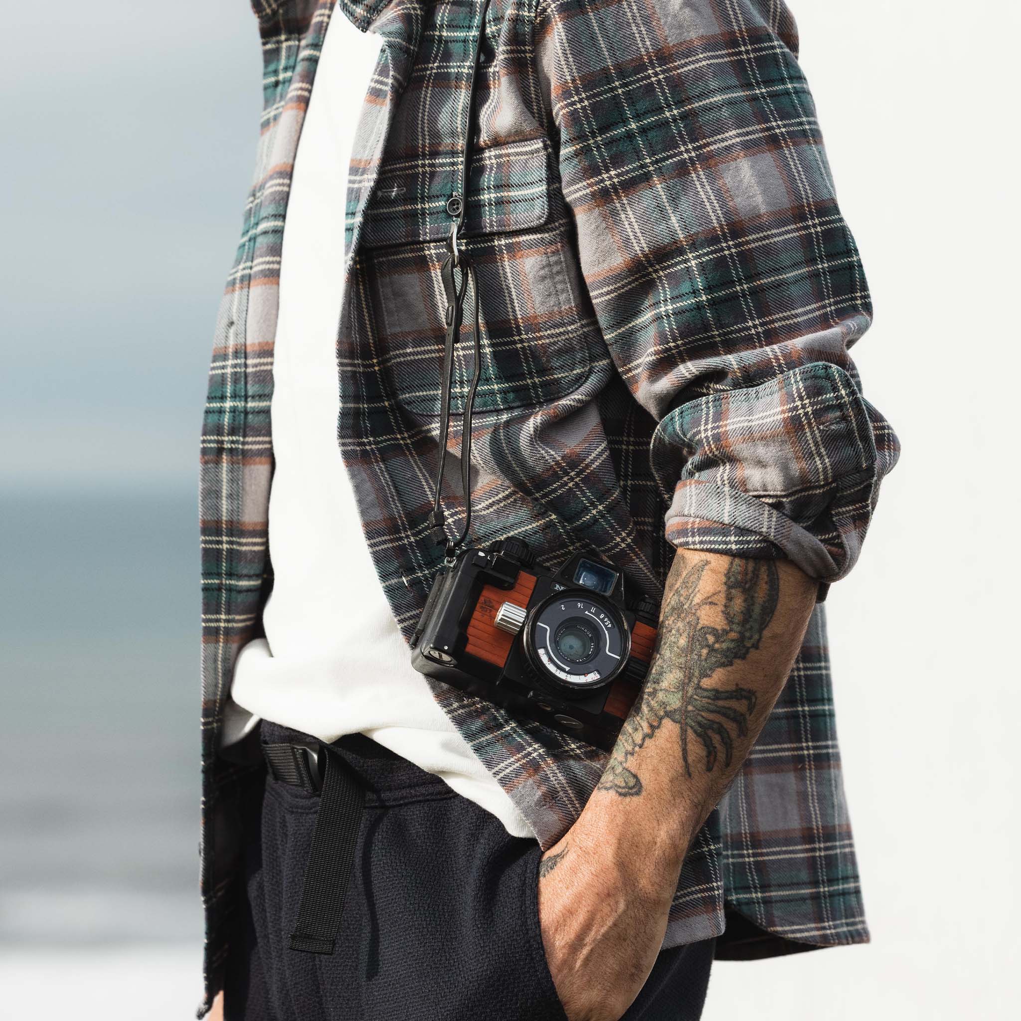 Coastline Plaid Shirt B5249