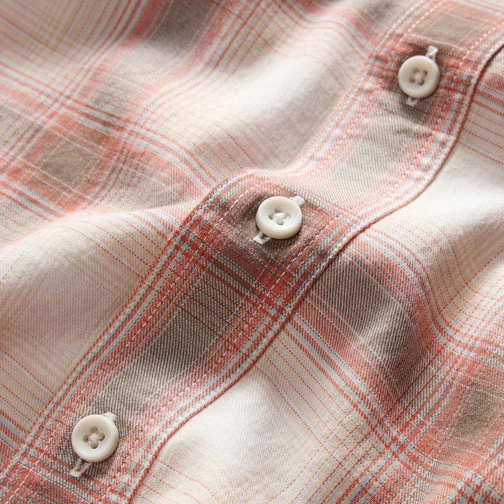Brick Shadow Plaid Craftsman Shirt P3634