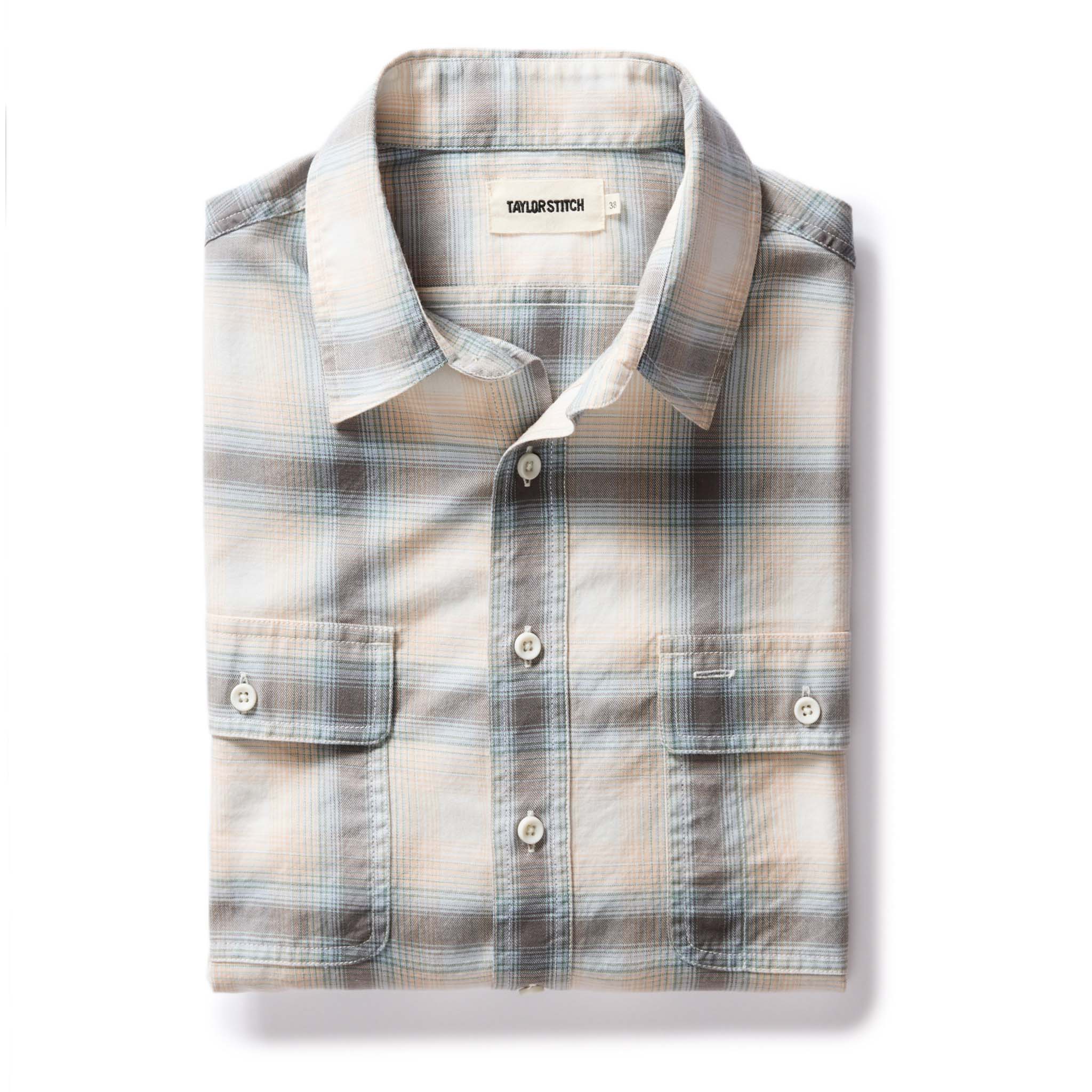 Sky Shadow Plaid Craftsman Shirt P400