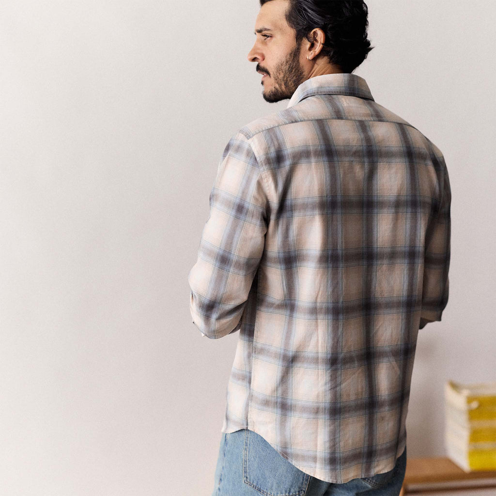 Sky Shadow Plaid Craftsman Shirt P400