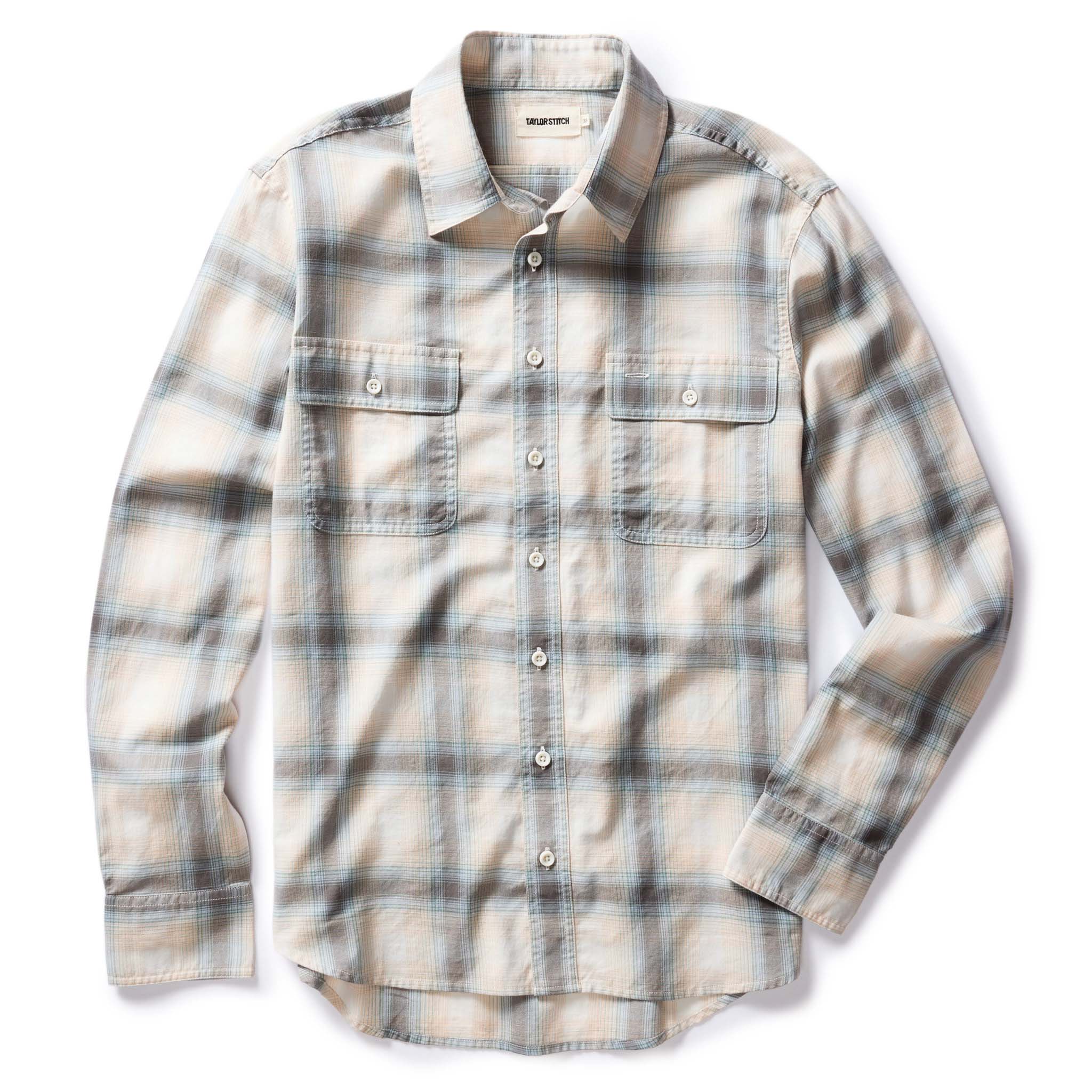 Sky Shadow Plaid Craftsman Shirt P400