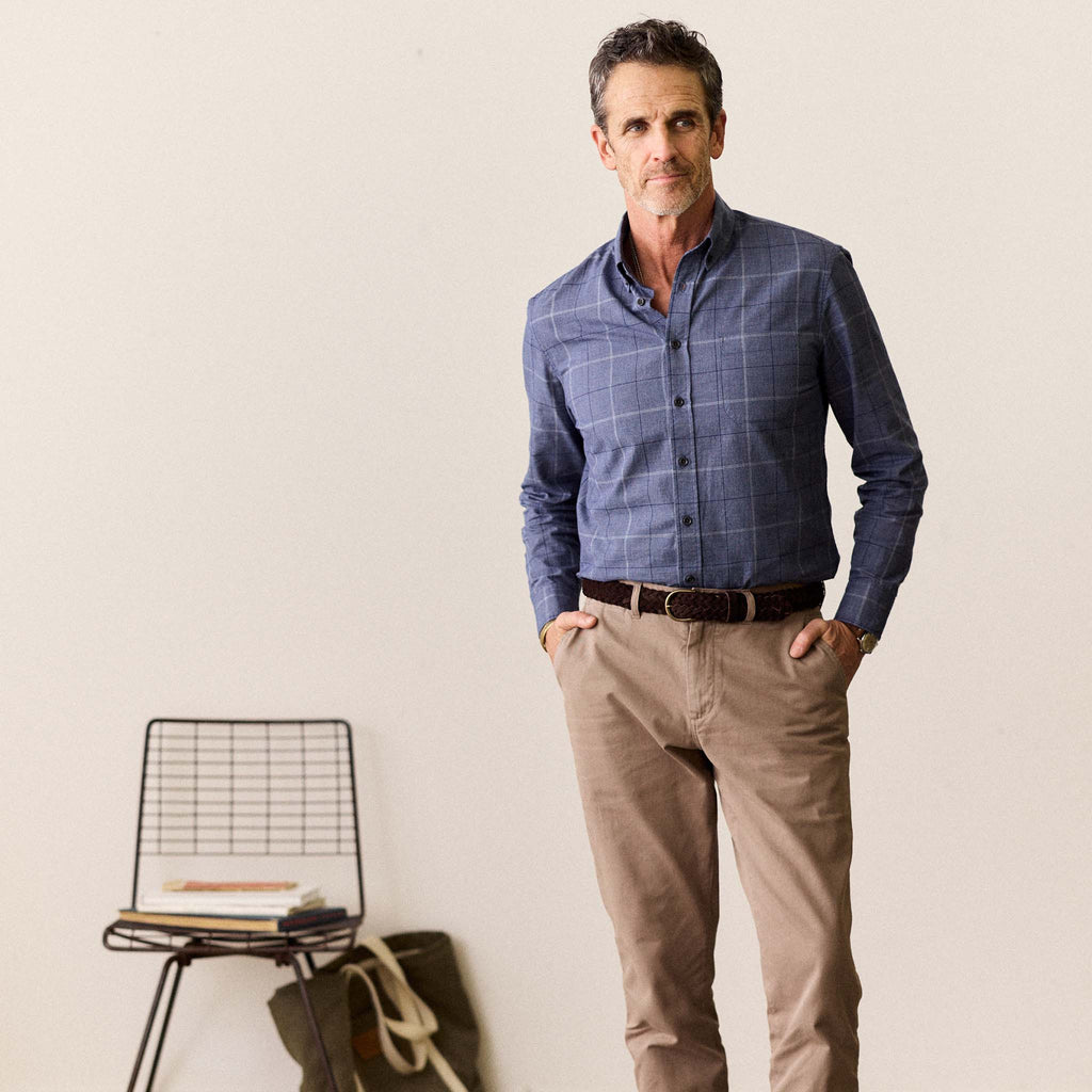 Navy Twist Plaid Jack K2966