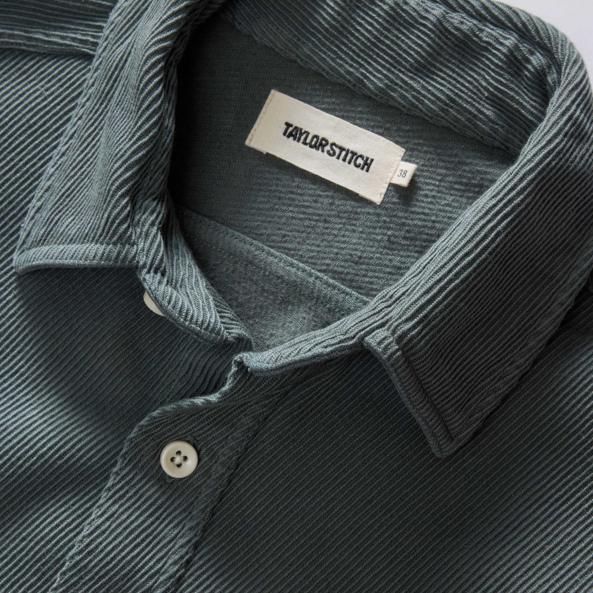 The Ledge Shirt in Deep Sea Twill