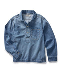 Washed Selvedge Denim Pullover Y264